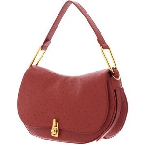 Coccinelle Magie Ostrich Handbag